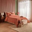 Completo letto  "Toni" Terracotta, 240x220 cm Terracotta