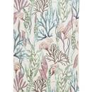 Carta da parati " mohera" Carta, 53x1000 cm Multicolore 1