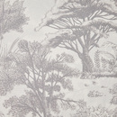 Set di 2 carte da parati "Melina" Grigio, 53x1000 cm Grigio