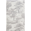 Set di 2 carte da parati "Melina" Grigio, 53x1000 cm Grigio