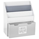 Libreria per bambini su ruote Grigio, H.70 cm Grigio