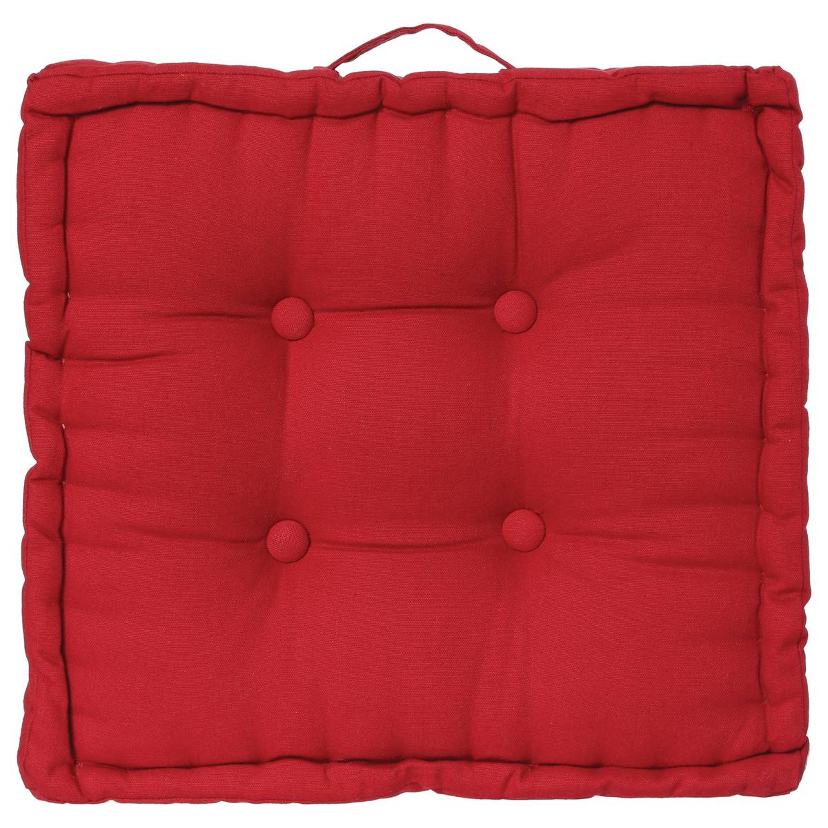 Cuscino da pavimento "Anjali" Rosso, 40x40 cm Rosso