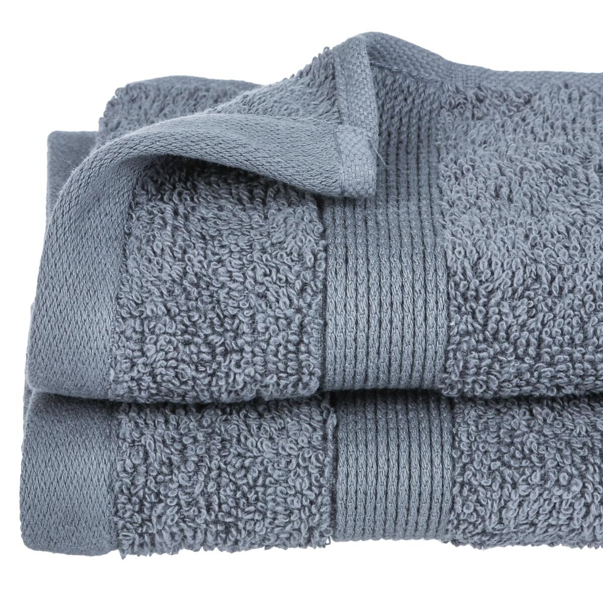 Asciugamano ospite "Essentiel" Grigio, 30x50 cm, 400 g/m&sup2; Grigio