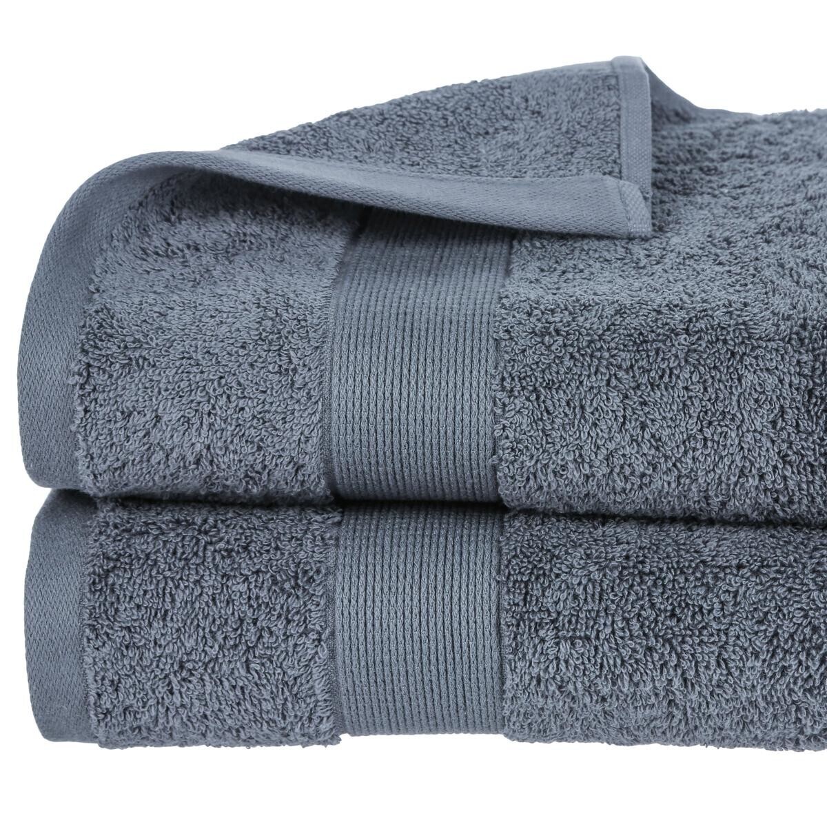 Telo doccia "Essenziale" Cotone, Grigio, 70x130 cm, 400 g/m² Grigio