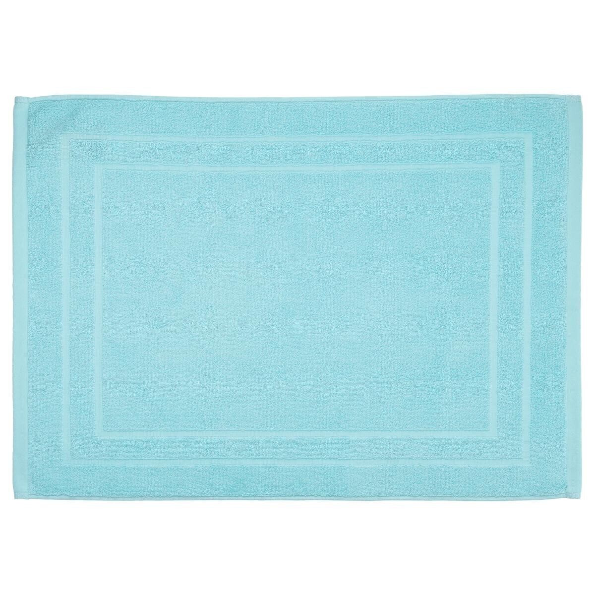 Tappeto da bagno "Praia" Blu turchese, 50x70 cm, 700 g/m² Blu turchese