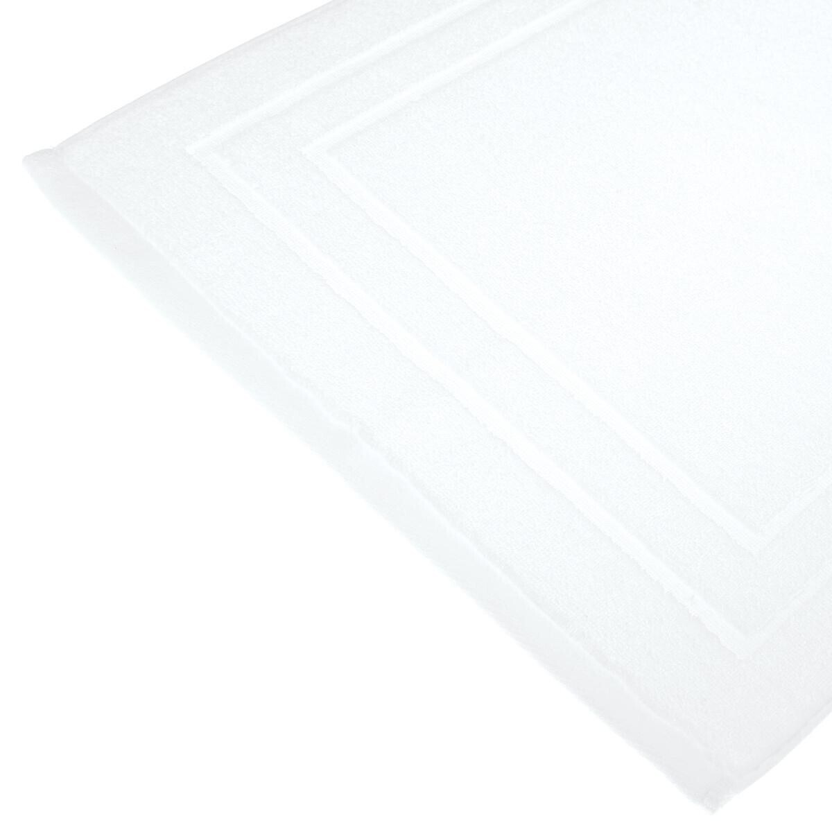 Tappeto da bagno "Praia" Bianco, 50x70 cm, 700 g/m² Bianco