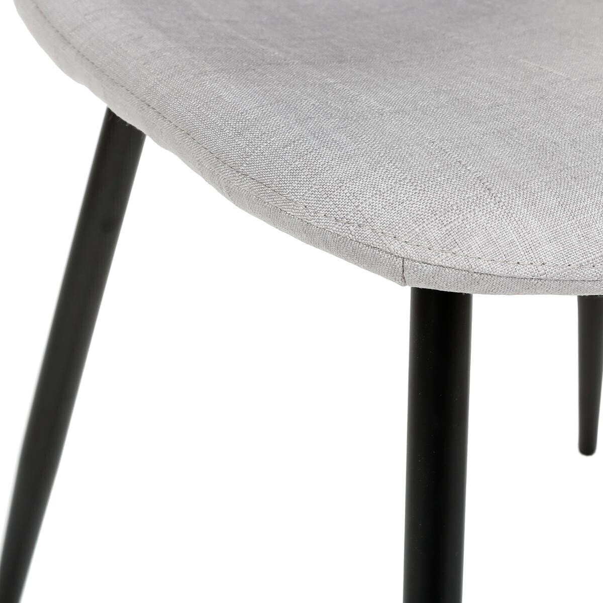 Sedia "Tyka" Grigio Grigio