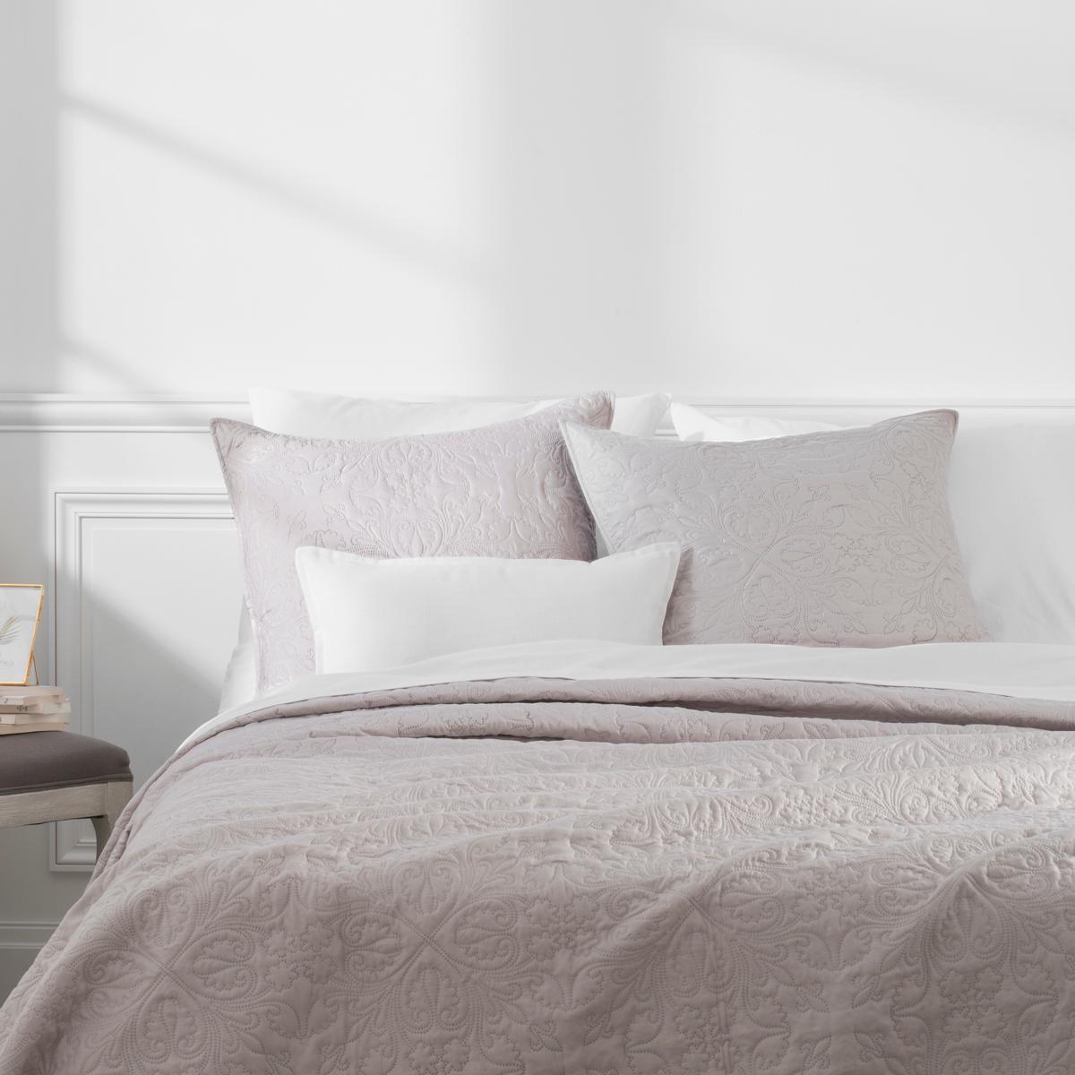 Copriletto, 2 federe "Arabesque" Beige, 260x240 cm Beige