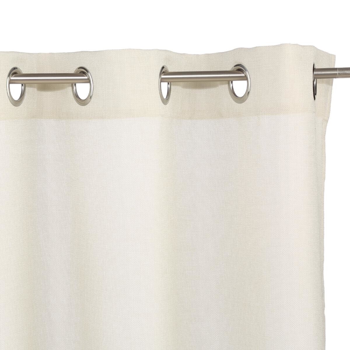 Tenda "Memorie" Bianco avorio, 140x260 cm Bianco avorio