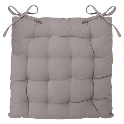 Cuscino per sedia "anjali" grigio, 38x38 cm