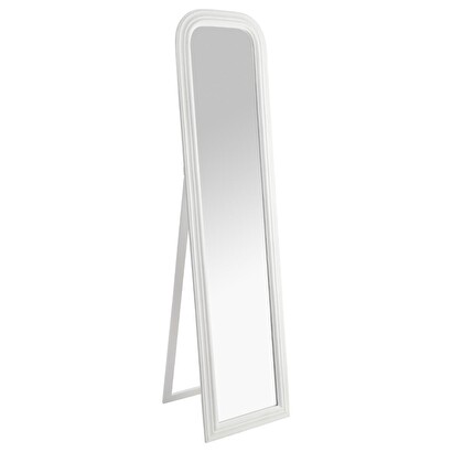 Specchio "adele" bianco, h.160 cm