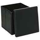 Pouf pieghevole Nero Nero