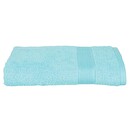 Telo doccia "Essenziale" Cotone, Blu turchese, 70x130 cm, 400 g/m&sup2; Blu turchese