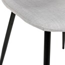 Sedia "Tyka" Grigio Grigio