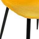 Sedia "Tyka" Giallo Giallo