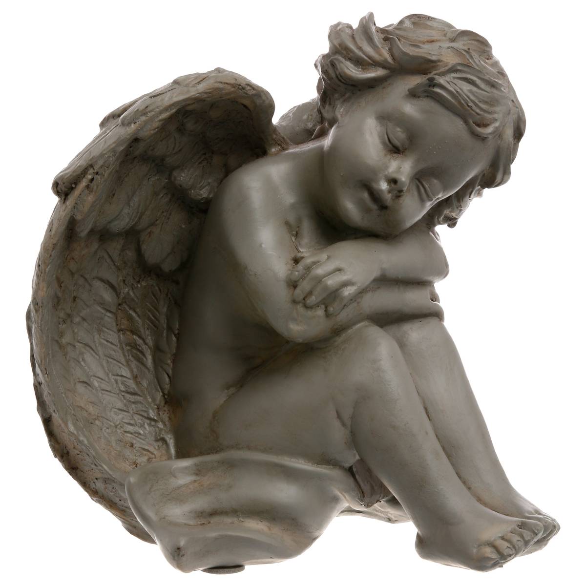 Statua 'Angelo' seduto H.15 cm Modello 1