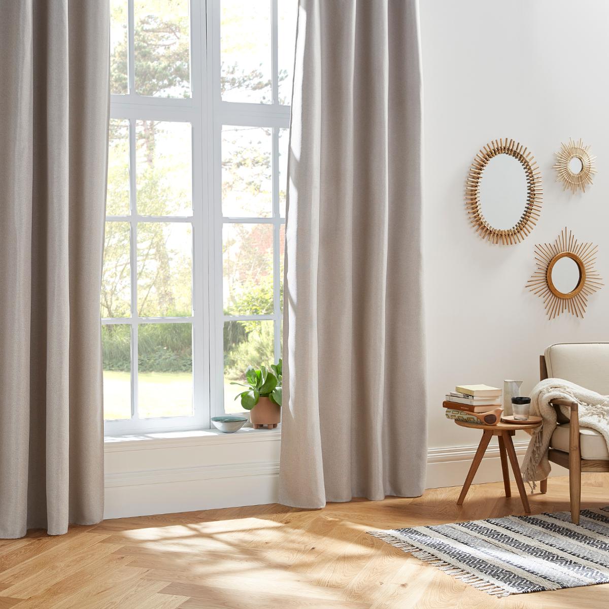 Tenda oscurante "Elena" Beige, 140x260 cm Beige