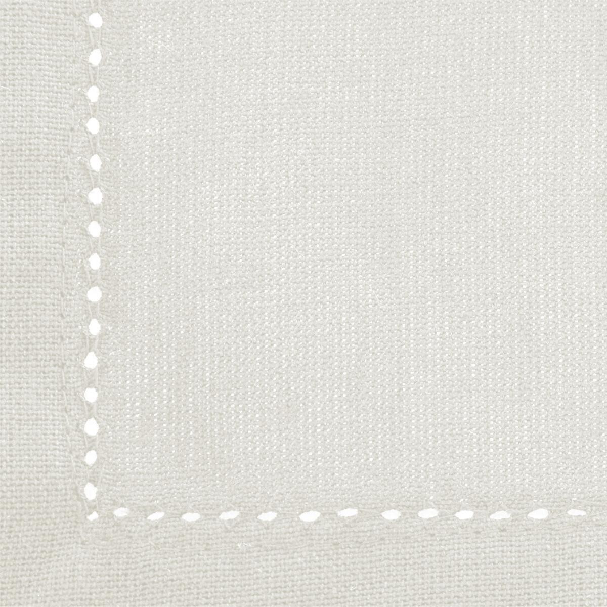 Tovaglia "Jane", cotone chambray Bianco, 140x240 cm Bianco