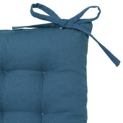Cuscino per sedia "anjali" blu, 38x38 cm