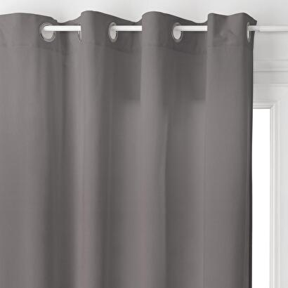 Tenda "lilou" grigio ardesia, 140x260 cm
