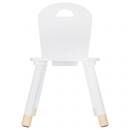 Sedia per bambini "Dolcezza" Bianco Bianco
