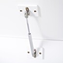 Baule per bambini in legno bianco Bianco, 58x38 cm Bianco