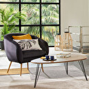Tavolino "Neile" 112x80 cm Beige