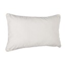 Cuscino "Lilou" Bianco avorio, 30x50 cm Bianco avorio