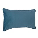 Cuscino "Lilou" Blu, 30x50 cm Blu