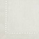 Set di 4 tovaglioli "Chambray" Bianco, 40x40 cm Bianco