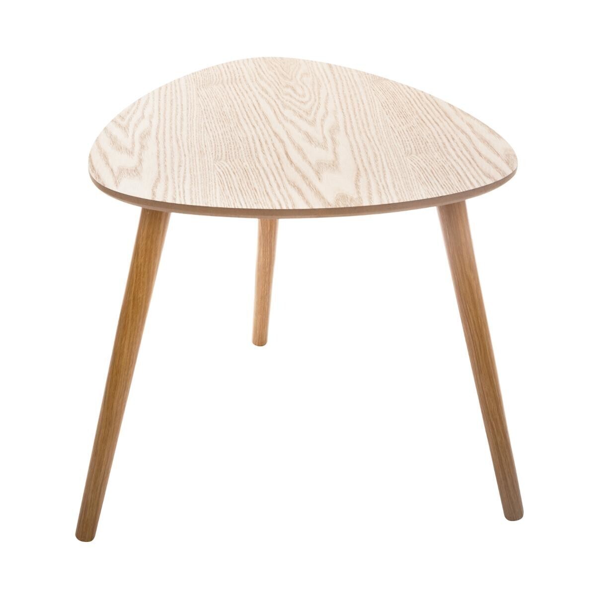 Tavolini impilabili "Mileo" L.39/47/60 cm Beige