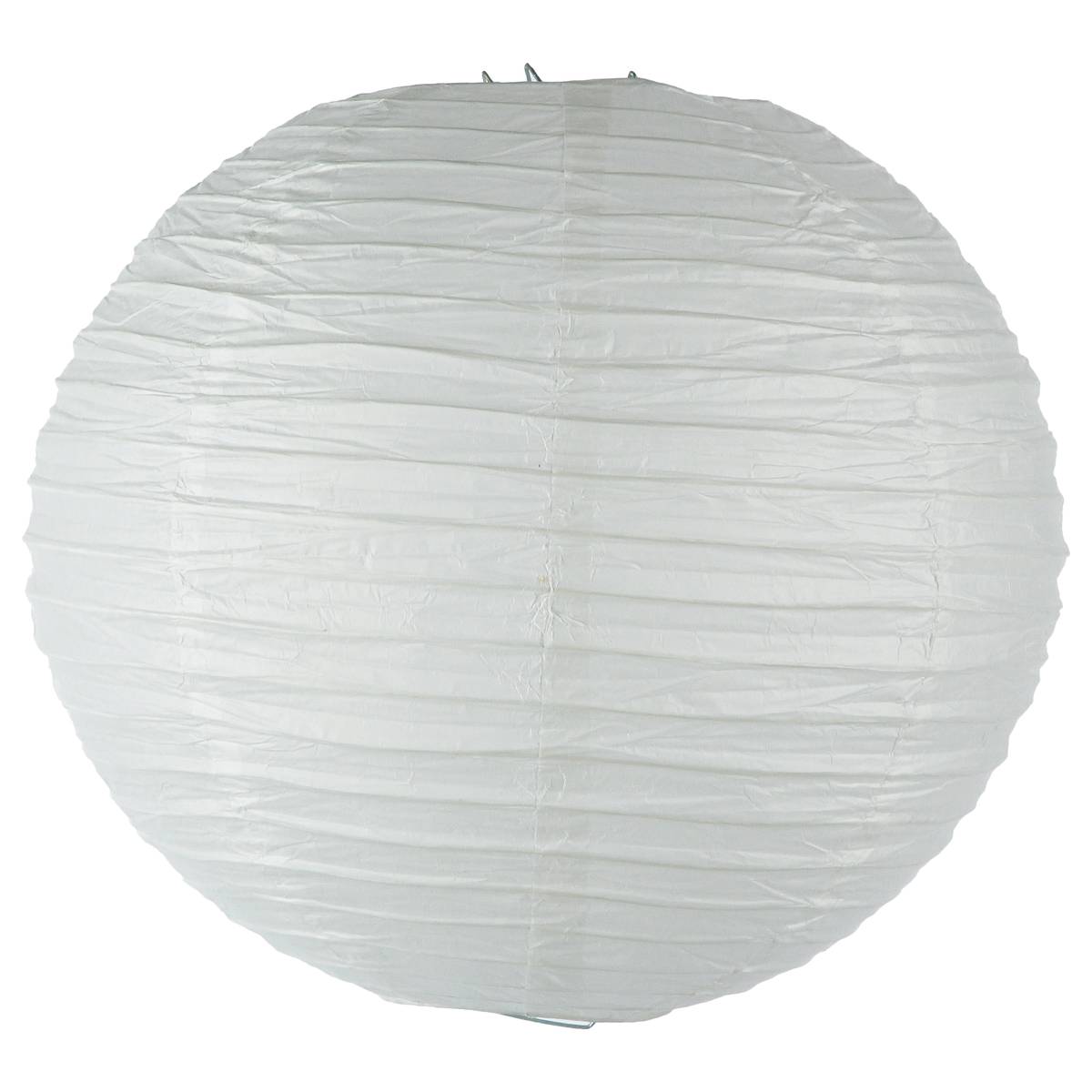 Lanterna a sfera di carta Bianco, D.35 cm Bianco