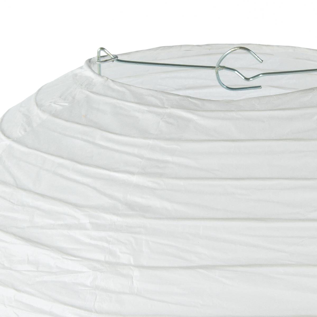 Lanterna a sfera di carta Bianco, D.35 cm Bianco
