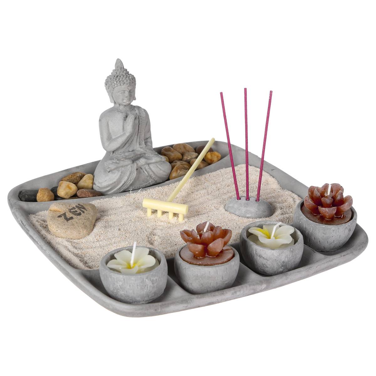 Giardino Zen 24x12 cm Grigio