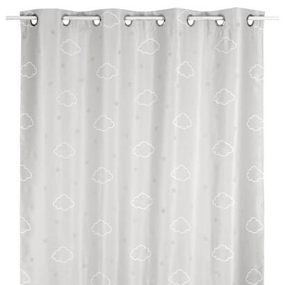 Tenda oscurante per bambini "nuvola" grigio, 140x250 cm