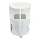 Libreria Rotonda per Bambini Grigio, H.59 cm Grigio