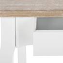 Consolle "Chrysa" Bianco, L.87 cm Bianco