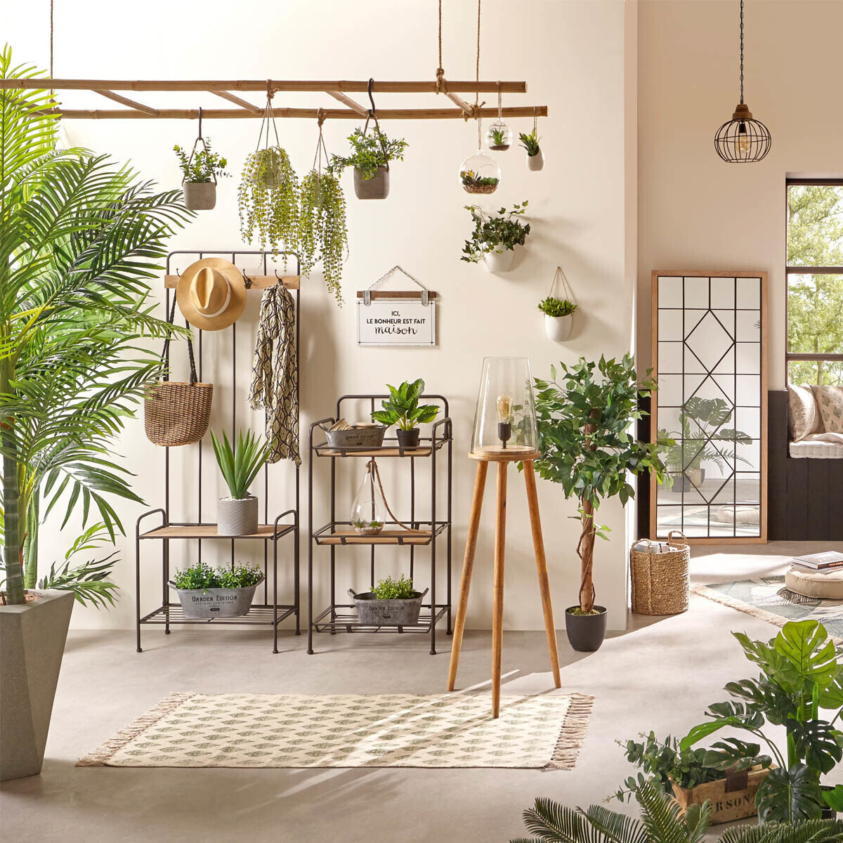 Ficus artificiale Verde, H.120 cm Verde