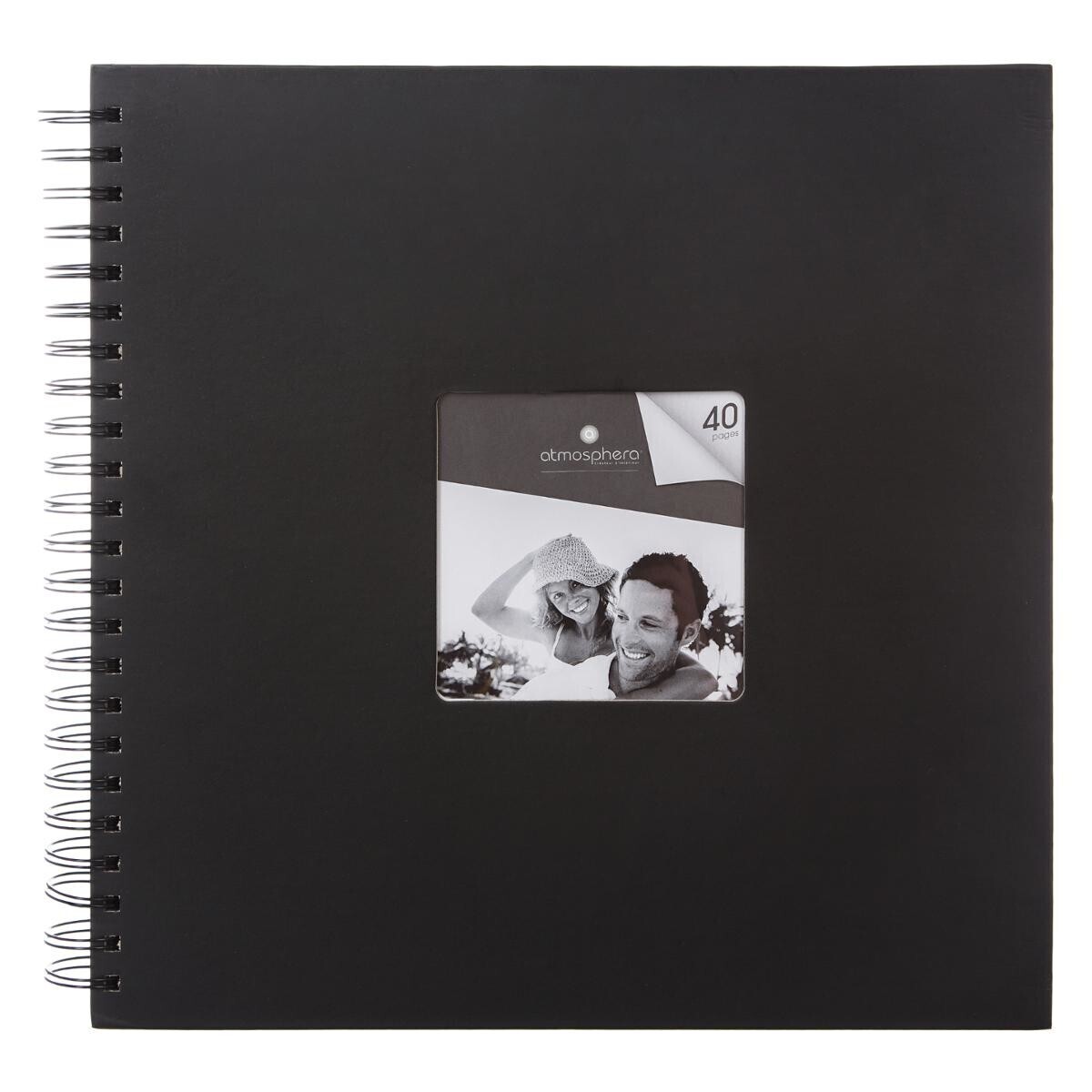Album a spirale "Ethan" 240 foto Grigio