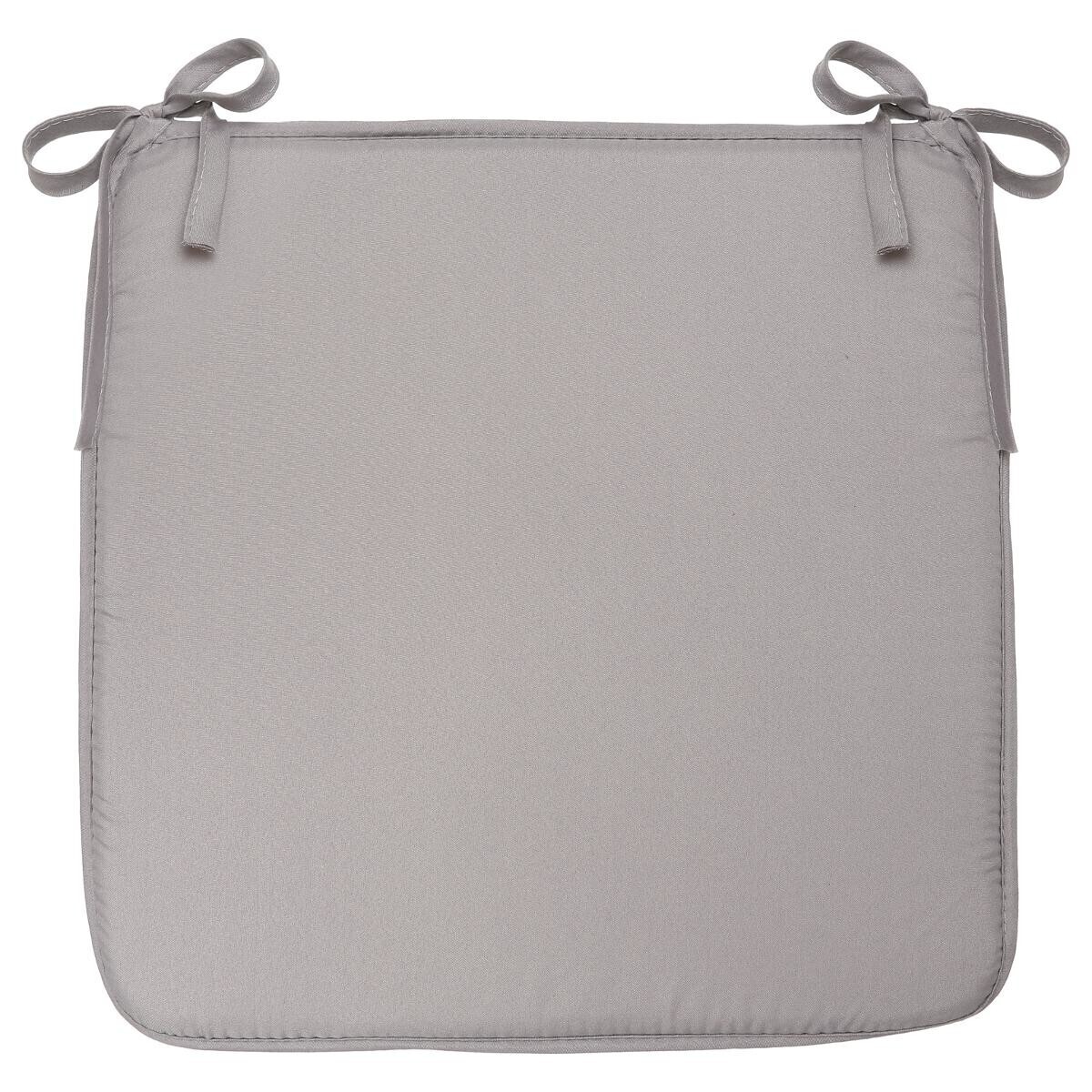 Cuscino per sedia Grigio, 39x39 cm Grigio