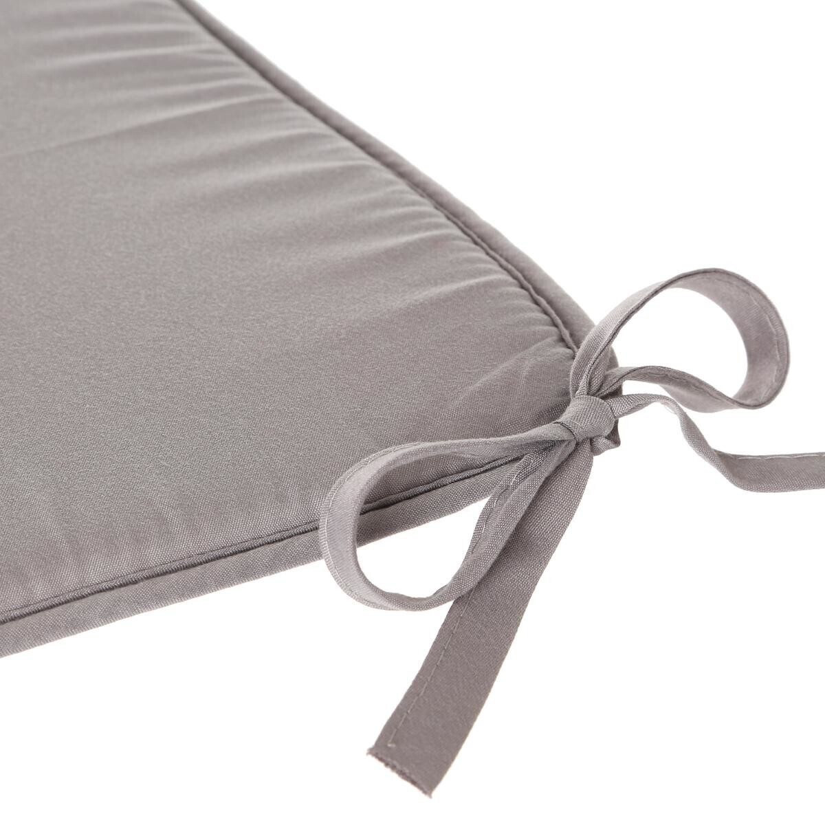 Cuscino per sedia Grigio, 39x39 cm Grigio
