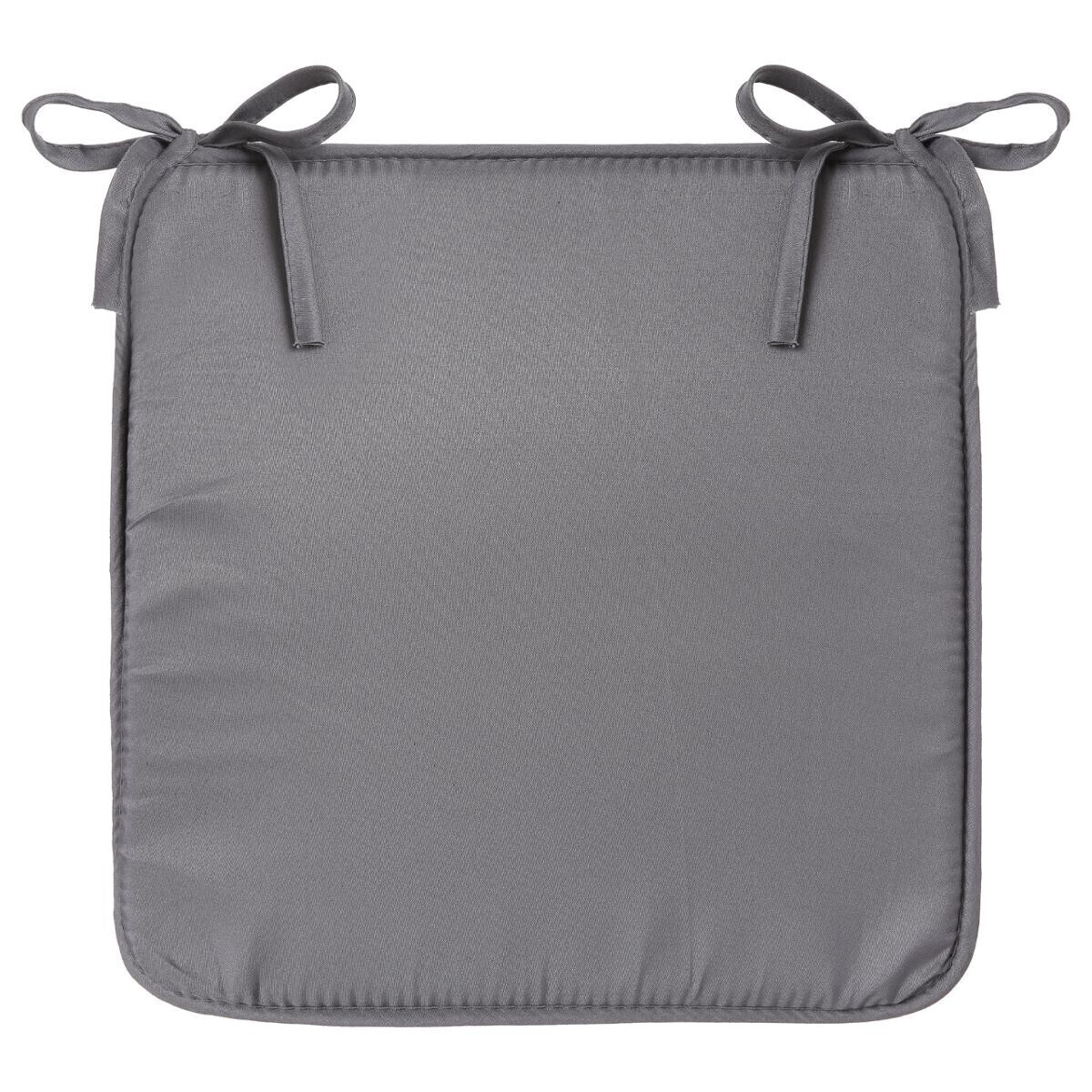 Cuscino per sedia Grigio ardesia, 39x39 cm Grigio ardesia