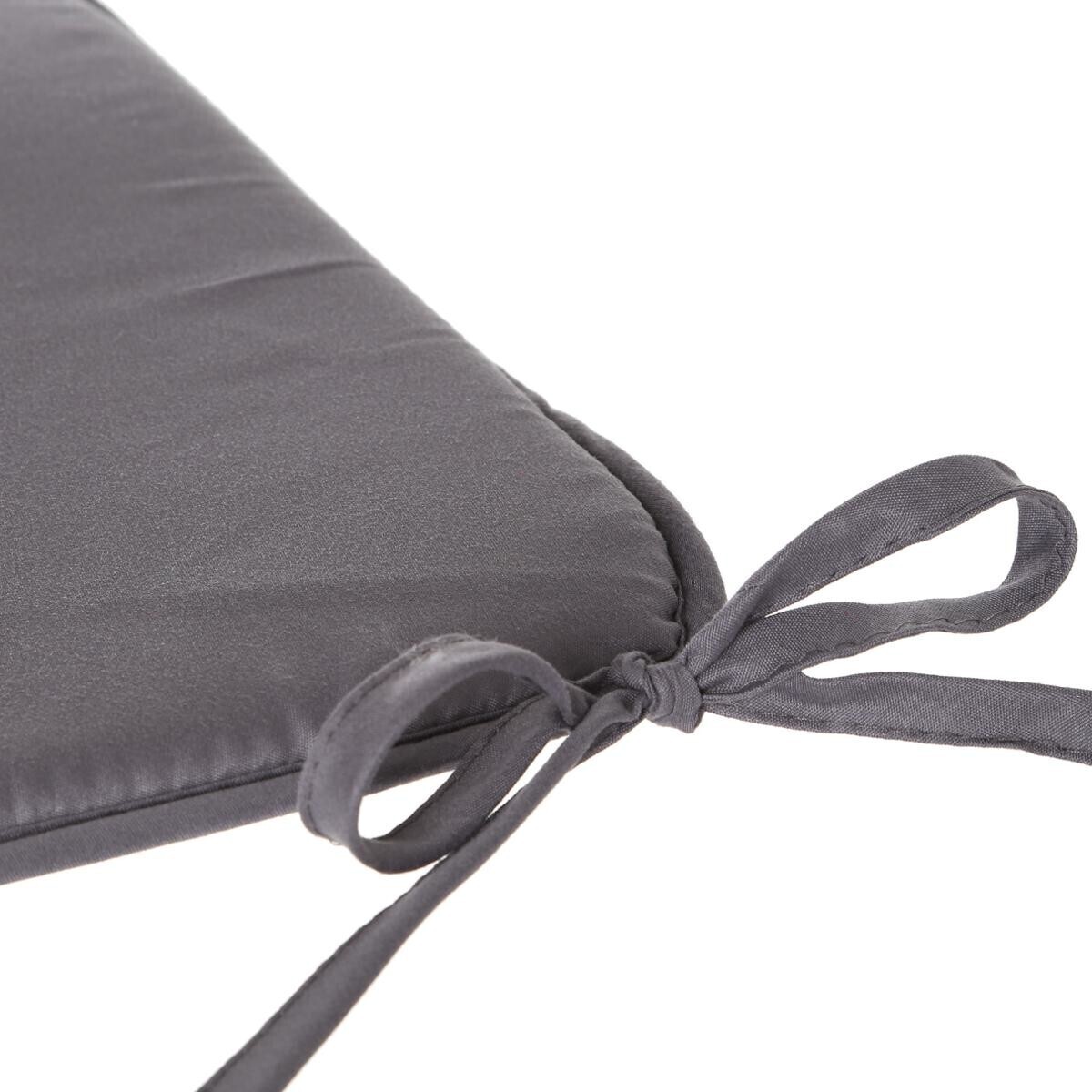 Cuscino per sedia Grigio ardesia, 39x39 cm Grigio ardesia