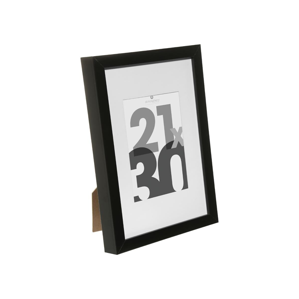 Cornice per foto in legno "Eva" Nero, 21x30 cm Nero