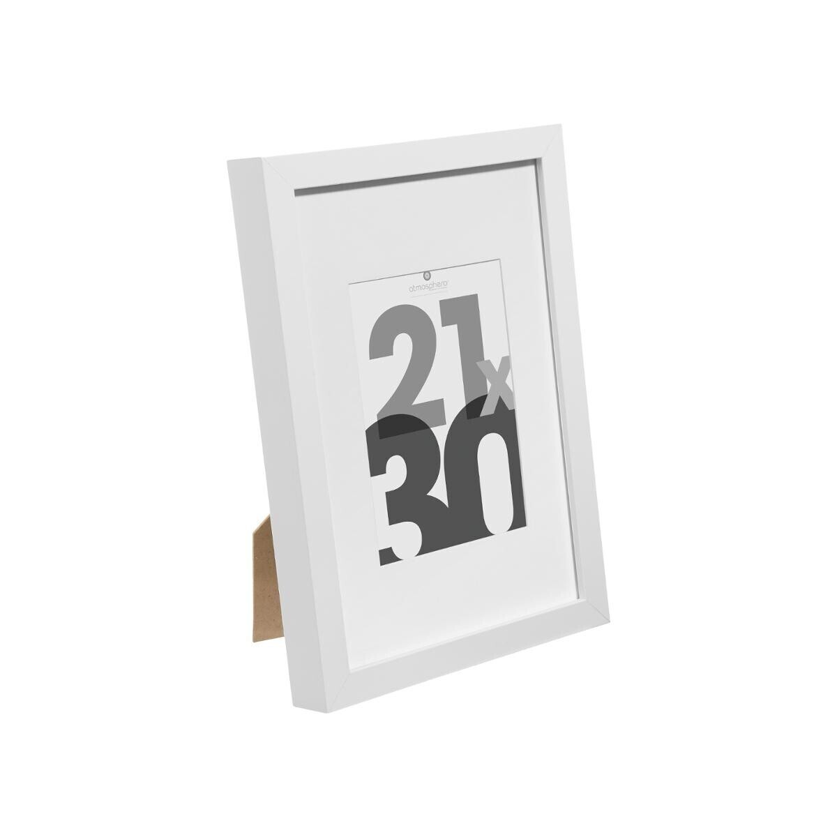 Cornice per foto in legno "Eva" Bianco, 21x30 cm Bianco