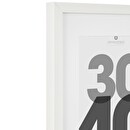 Cornice per foto in legno "Eva" Bianco, 30x40 cm Bianco