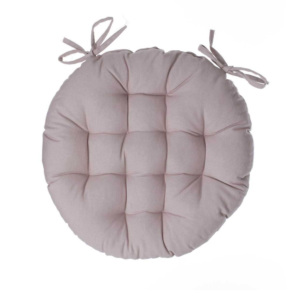Cuscino rotondo per sedia Beige, Ø 38 cm Beige