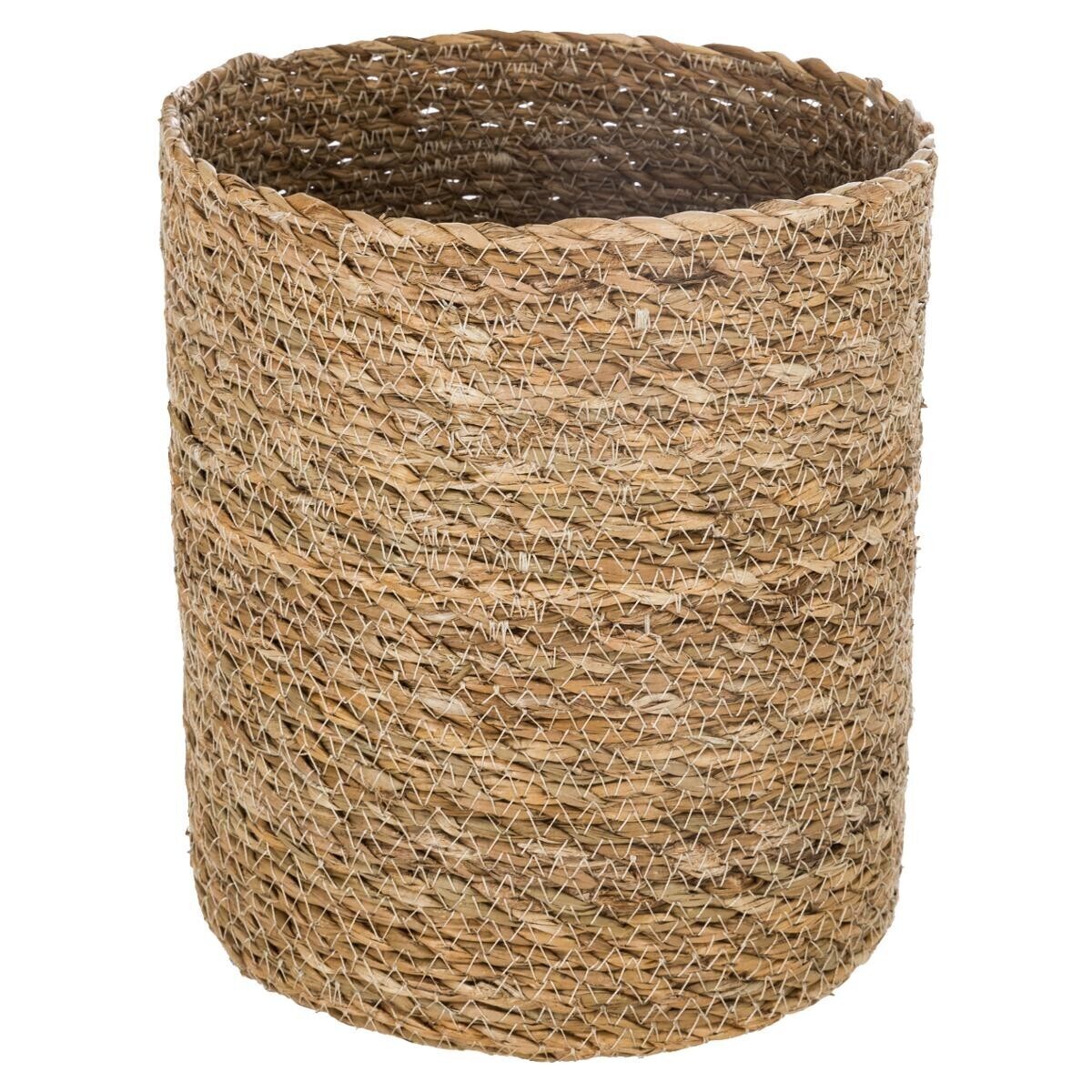 Set di 4 cestini D.19/22/24/28 cm Legno naturale
