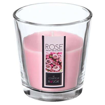 Candela profumata rosa, 90g