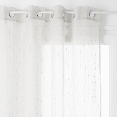 Tenda "anissa" bianco avorio, 140x240 cm